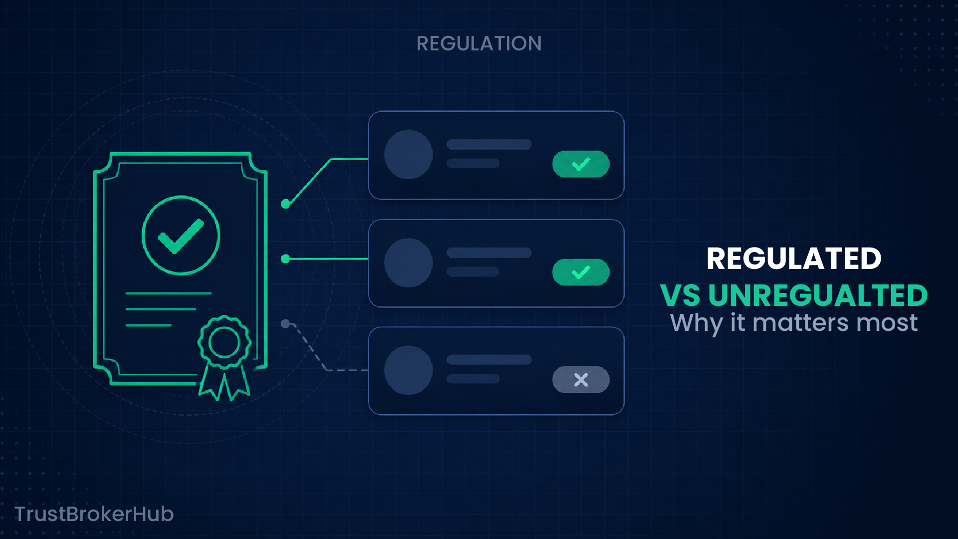 Regulated vs Unregulated Forex Brokers: Why It Matters More Than Anything Else